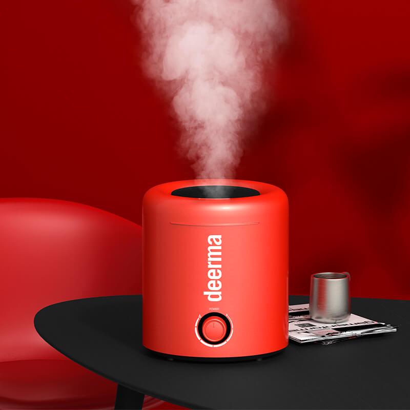 Зволожувач повітря Deerma Humidifier 2,5 л Red (DEM-F300R) - фото 5