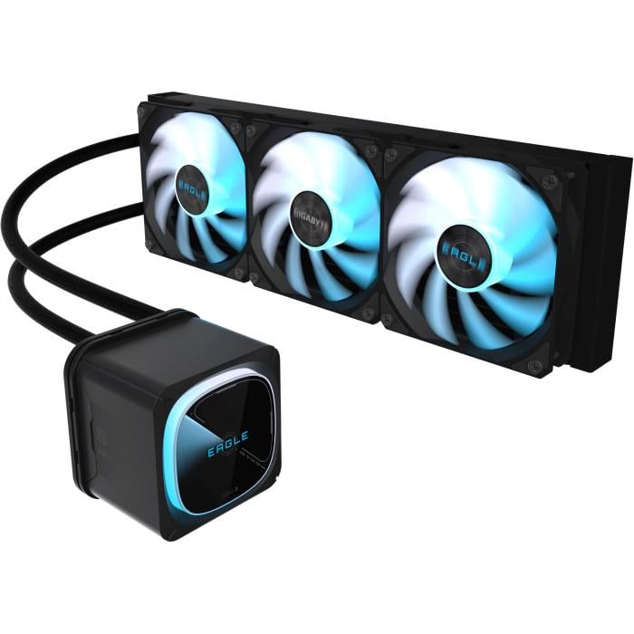 Система водяного охлаждения Gigabyte EAGLE 360 360 мм 3x120 мм ARGB 2000 об/мин Black Система водяного охлаждения Gigabyte EAGLE 360 360 мм 3x120 мм ARGB 2000 об/мин Black