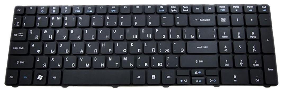 Клавиатура для ноутбука Acer Aspire 5536G матовая (KB.I170A.164)
