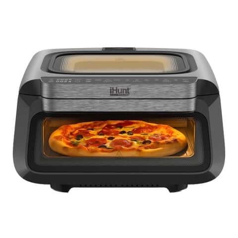 Аэрофритюрница iHunt Bro Pizza Air Fryer ULTRA FAST 2100 Вт 40–380 °C сенсорное управление/18 программ/дегидрация/выпекание 13 л (03644) Аэрофритюрница iHunt Bro Pizza Air Fryer ULTRA FAST 2100 Вт 40–380 °C сенсорное управление/18 программ/дегидрация/выпекание 13 л (03644)