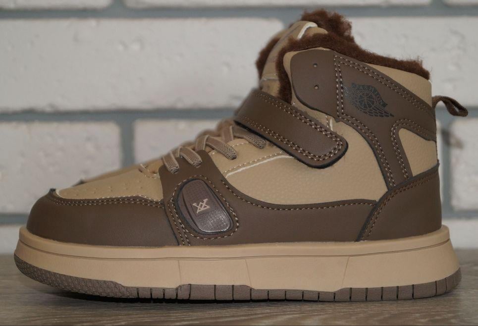 Черевики зимові дитячі підліткові Paliament р. 36 23 см Коричневий (31558-36)