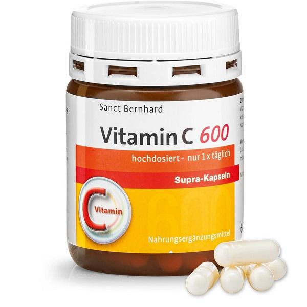 Витамин C Sanct Bernhard Vitamin C 600 Supra 60 капс. (000020570)