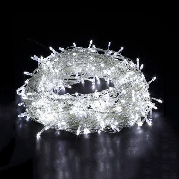 Гирлянда Gonchar 100 LED прозрачный провод Белый (283864)