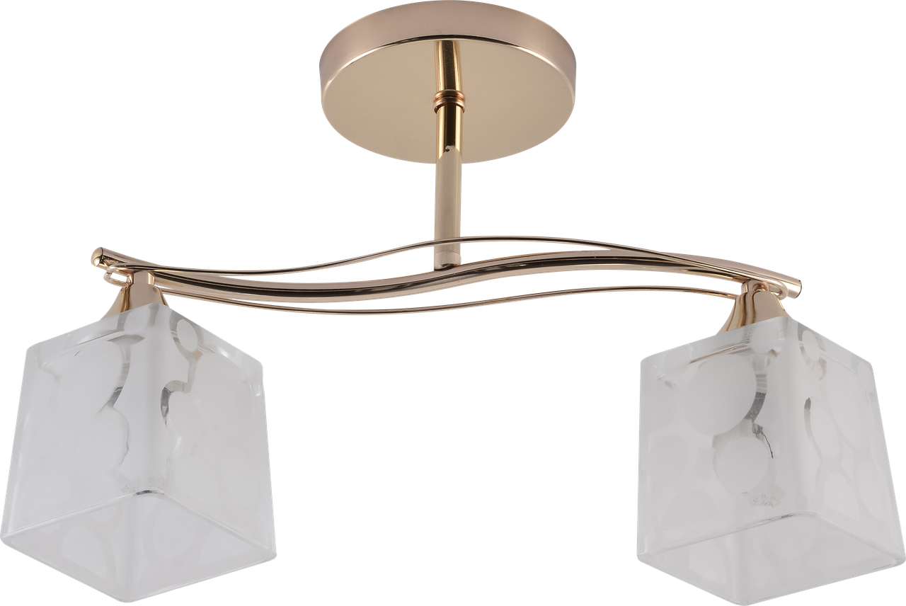 Люстра припотолочная Sirius на 2 плафона (191530/2) - фото 2 Люстра припотолочная Sirius на 2 плафона (191530/2) - фото 2