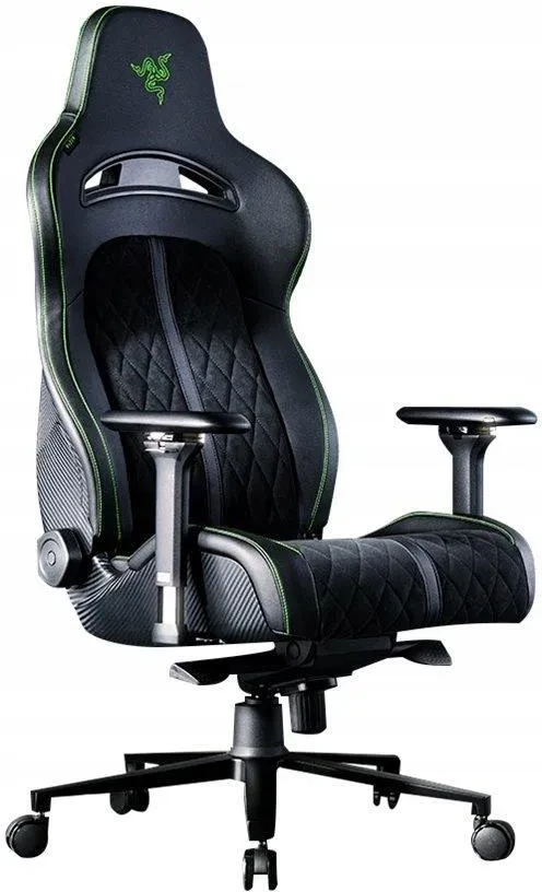 Комп'ютерне крісло геймерське Razer Enki Pro Alkantara Black (RZ38-03710100-R3G1)