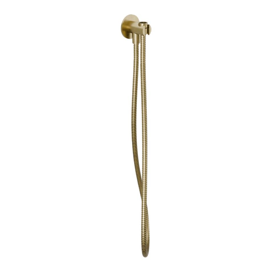 Шлангове під'єднання Excellent PI з тримачем душової лійки Золотий матовий (AREX.1241GB) Шлангове під'єднання Excellent PI з тримачем душової лійки Золотий матовий (AREX.1241GB)