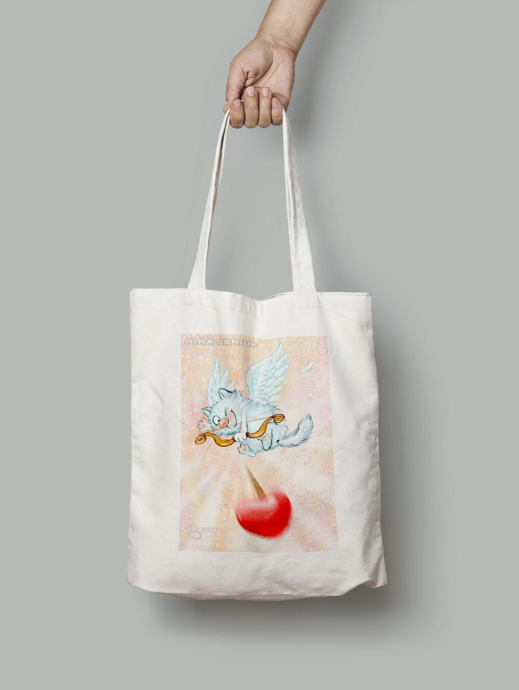 Эко-сумка Амурчик шопер (rinaz_20201633005_Bag)