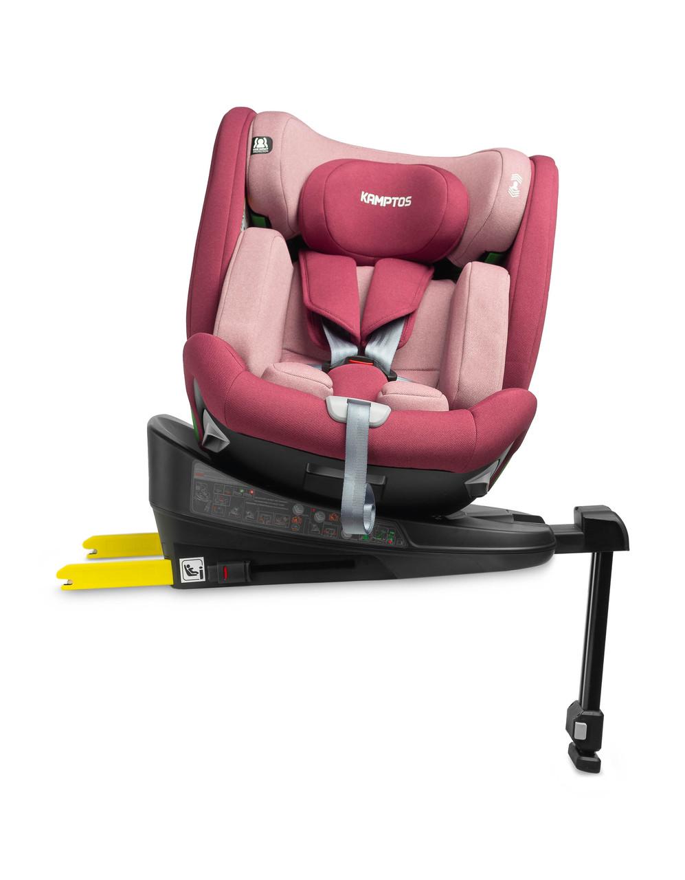 Автокресло Caretero Kamptos группа 0+/1/2/3 i-Size/Isofix 0-36 кг с системами Dirty Pink (395661) - фото 3