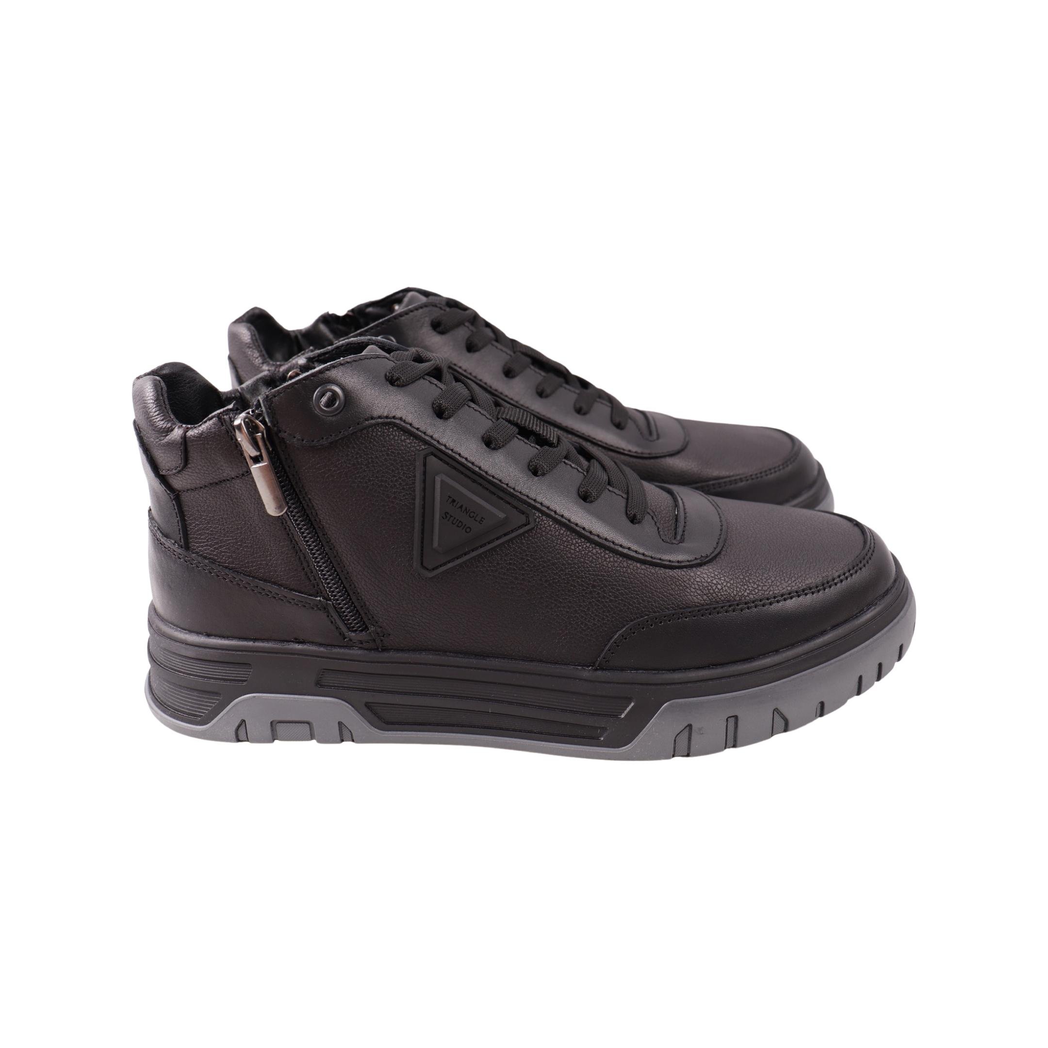 Ботинки мужские Brave натуральная кожа р. 41 Черный (251-24ZHS) Ботинки мужские Brave натуральная кожа р. 41 Черный (251-24ZHS)