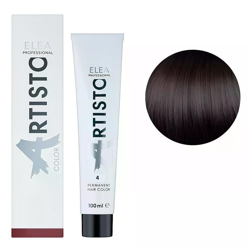 Крем-краска для волос Elea Professional Artisto Color 4 Шатен 100 мл