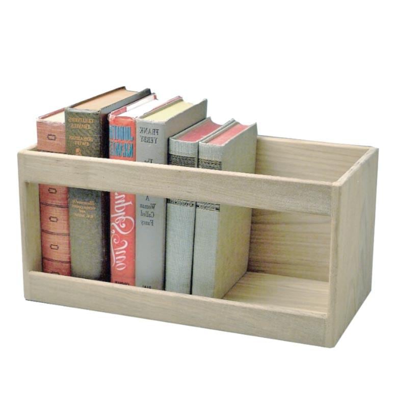 Полка книжная настольная из дерева Брео Бланже (КПА-008101)