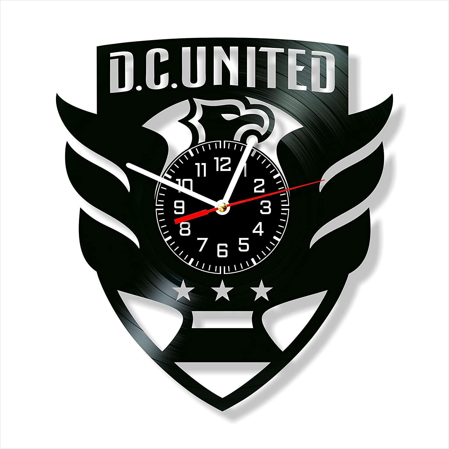 Годинник настінний DC United 2436 з вінилової платівки