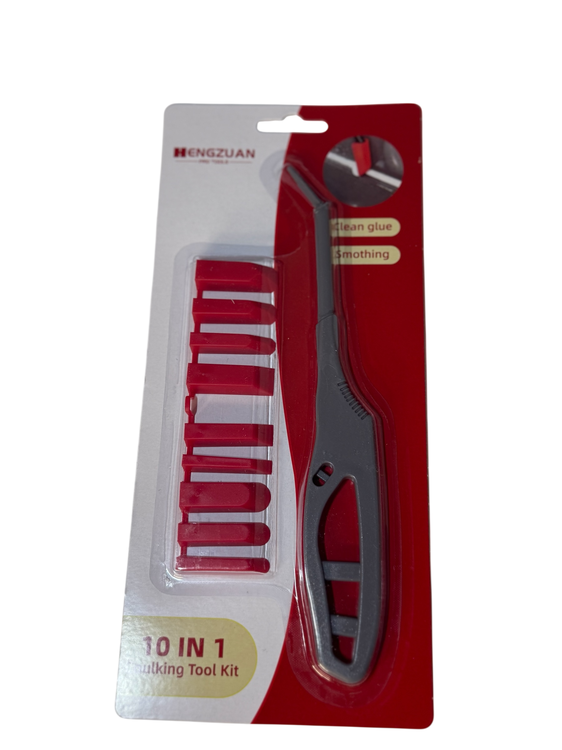 Шпатель для силікону Layeron 9 насадок (L0073)