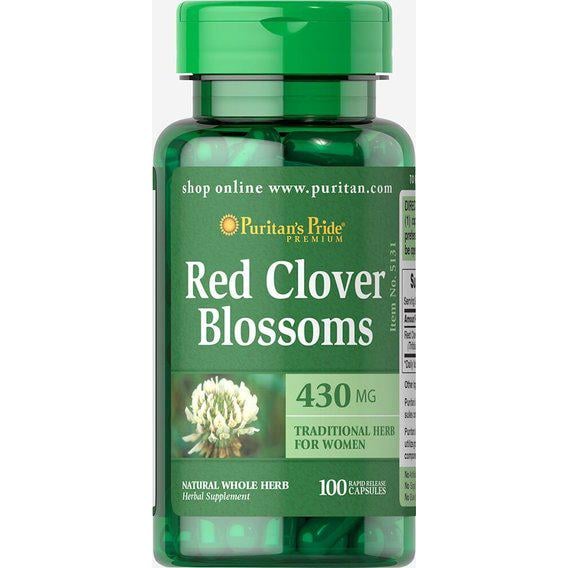 Красный клевер Puritan's Pride Red Clover Blossoms 430 мг 100 Caps Красный клевер Puritan's Pride Red Clover Blossoms 430 мг 100 Caps