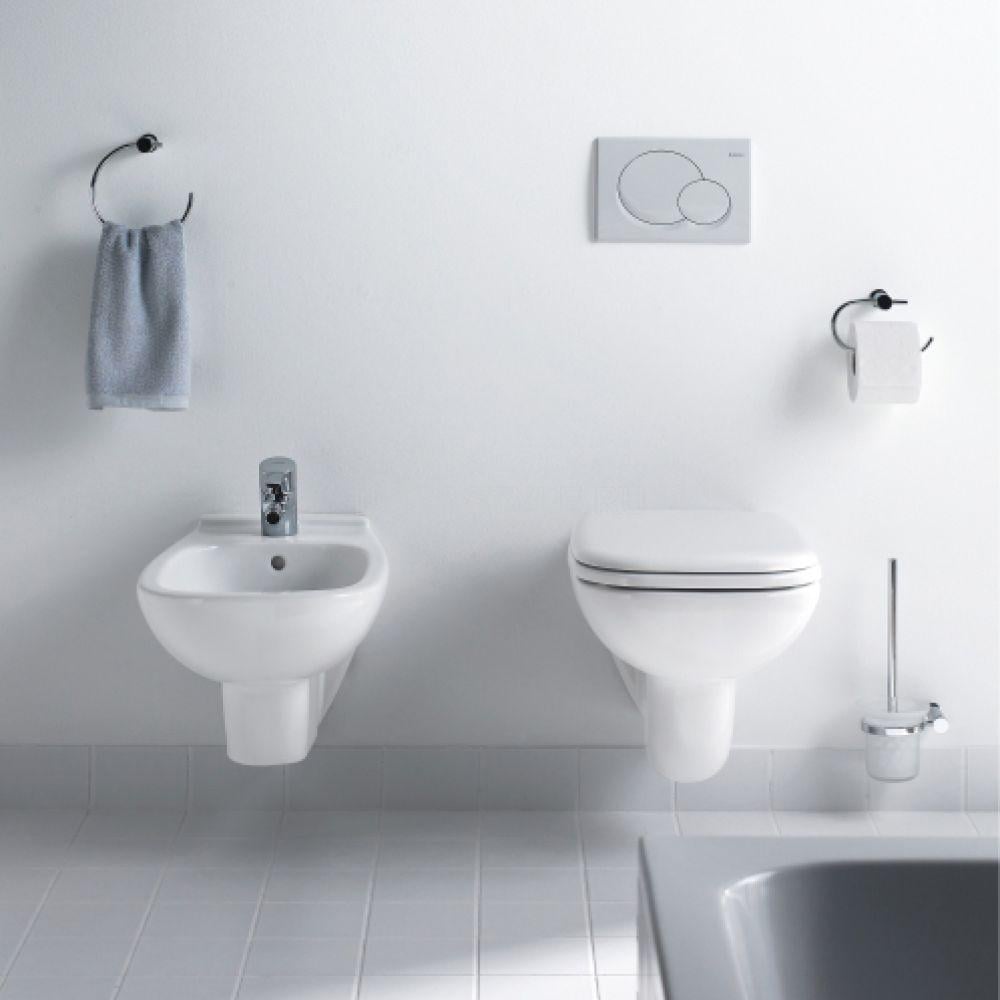 Унитаз подвесной DURAVIT D-CODE 45700900A1 безободковый с сиденьем с микролифтом (73364) - фото 5