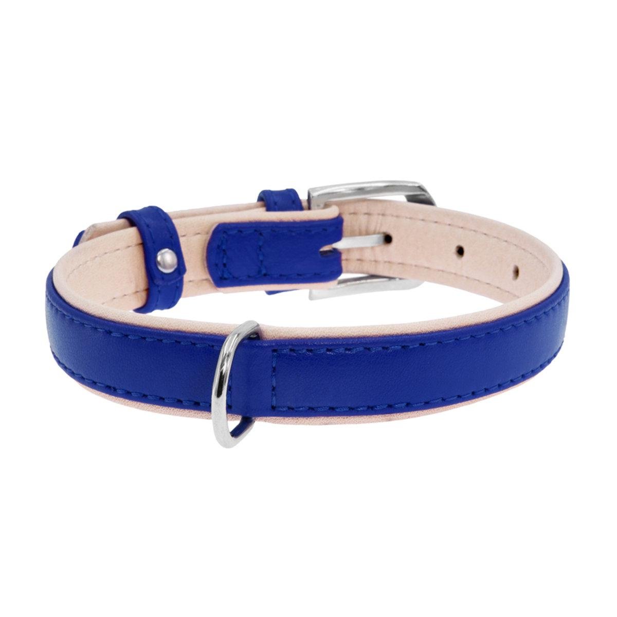 Ошейник Collar Brilliance 15 мм 21-27 см Синий