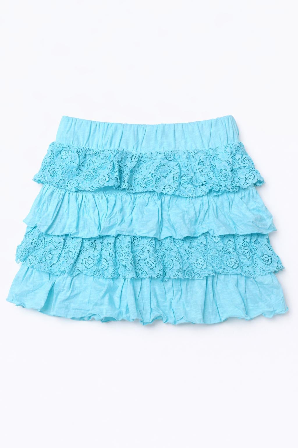 Юбка Bershka M Бирюзовый (1041-187)
