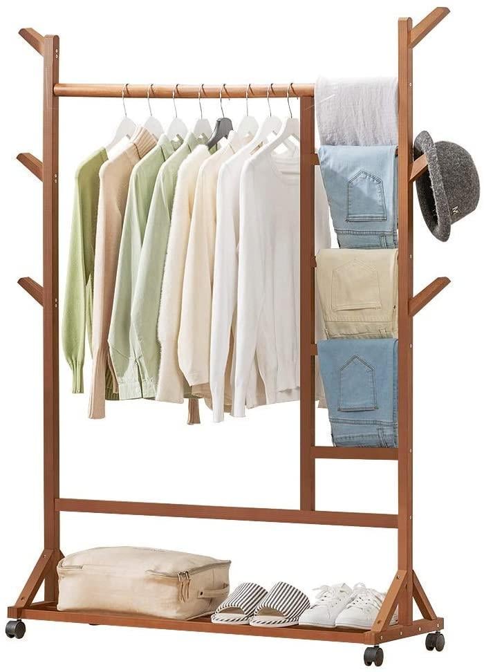 Вешалка-стойка для одежды из дерева Благоев Мускат (СВГ-002407) Вешалка-стойка для одежды из дерева Благоев Мускат (СВГ-002407)