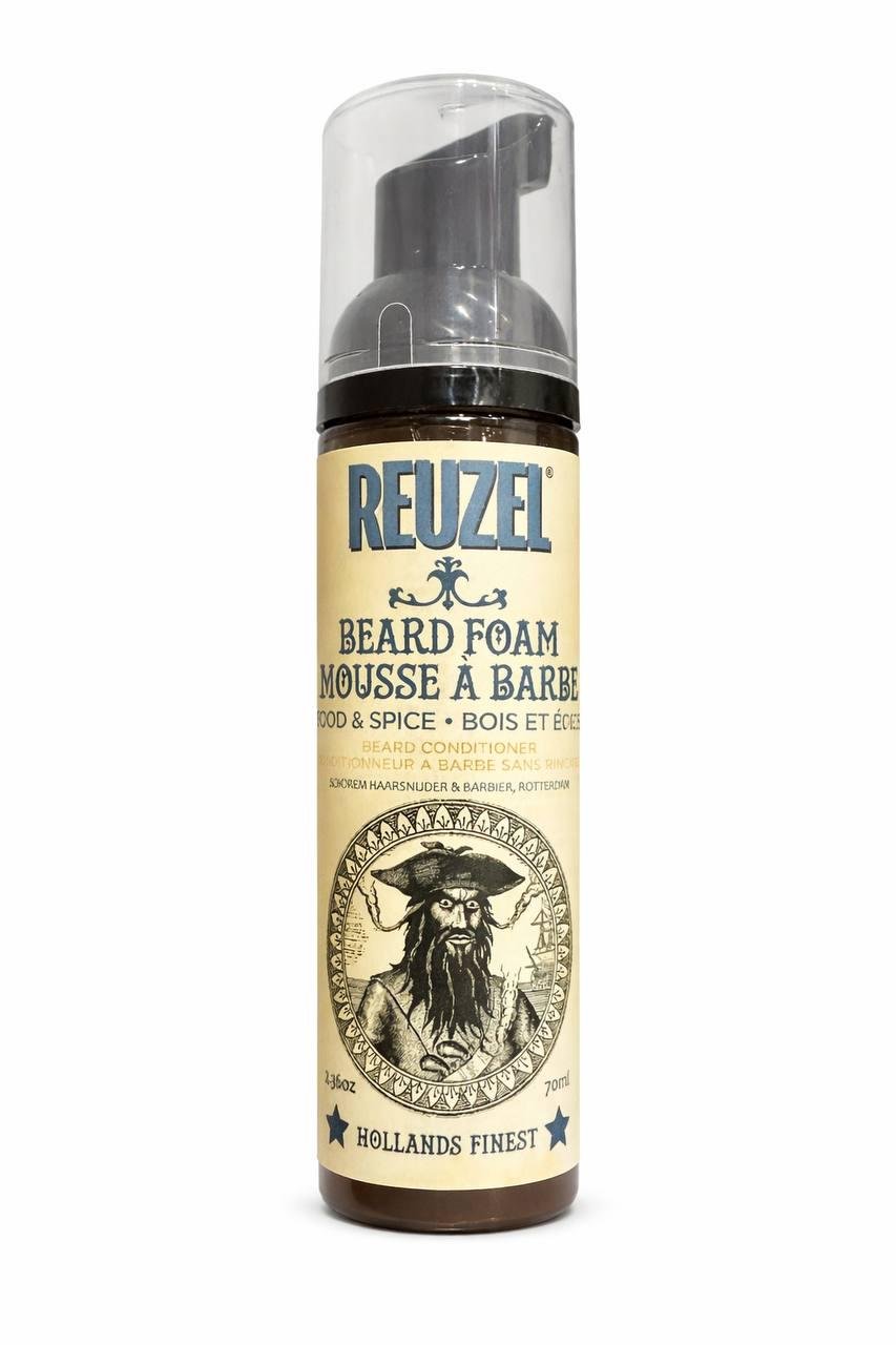 Піна для бороди проти жирності REUZEL Wood&Spice 70 мл (REU050)