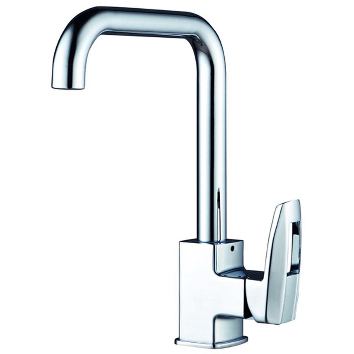 Смеситель для кухни G-Lauf С033 однорычажный Хром (SW-48091)