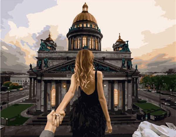 Картина по номерам Strateg Follow me 3 40x50 см (VA-2821)