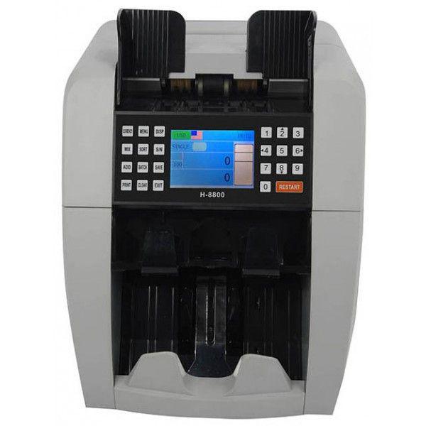Профессиональная счетная машинка Bill Counter 8800 с режимом распознаванием номинала банкноты (801cd6ef) - фото 
