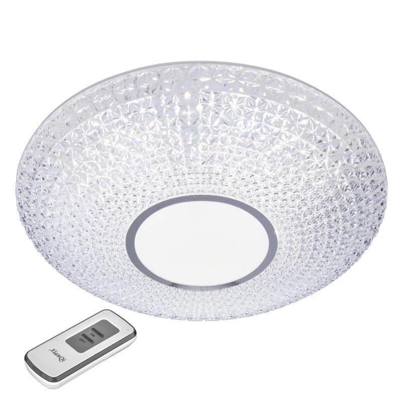 Світильник настінно-стельовий світлодіодний Brille W-609/66W WH з пультом