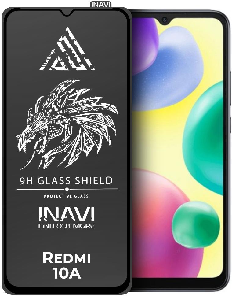 Захисне скло INAVI Xiaomi Redmi 10A (Full Glue)
