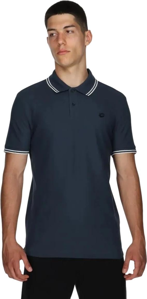 Тенниска Lotto POLO CLASSICA I 219238/BXM 2XL Темно-синий/Белый