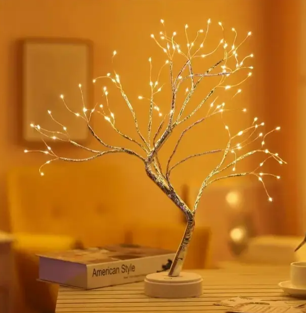 Лампа LED Дерево SFK 26 Серебряный