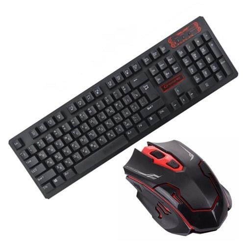 Клавиатура и мышь беспроводные 104 1200DPI HK6500 (5388)