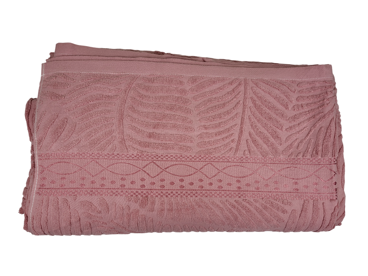 Плед-покривало махра євро 200х230 см Пудровий (1661) - фото 2 Плед-покривало махра євро 200х230 см Пудровий (1661) - фото 2