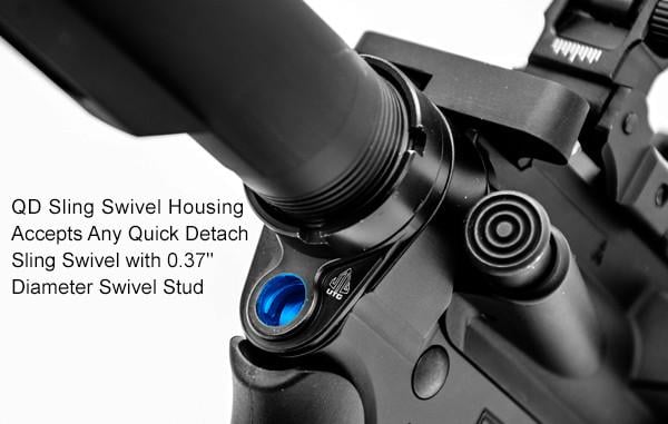 База QD антабки Leapers TL-T6TD03 UTG на ресивер AR15 стальная (242685) - фото 5 База QD антабки Leapers TL-T6TD03 UTG на ресивер AR15 стальная (242685) - фото 5