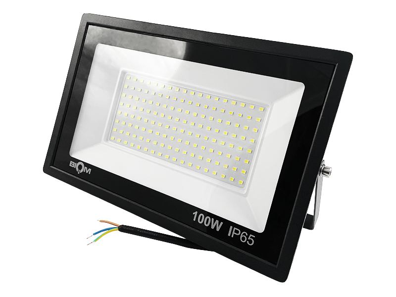Прожектор світлодіодний Biom S6-SMD-100-Slim 6200К 220V IP65 100W (9472)