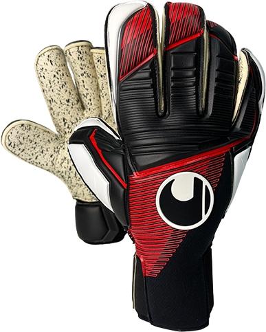 Воротарські рукавички Uhlsport POWERLINE SUPERGRIP RF 1007-981264 р. 9,5 Чорний/Червоний/Білий - фото 1