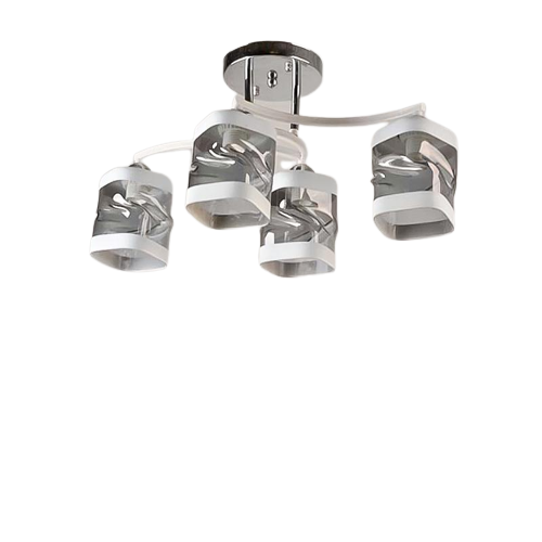 Потолочная люстра Light House Хром/Белый (SRS-16244/4А)
