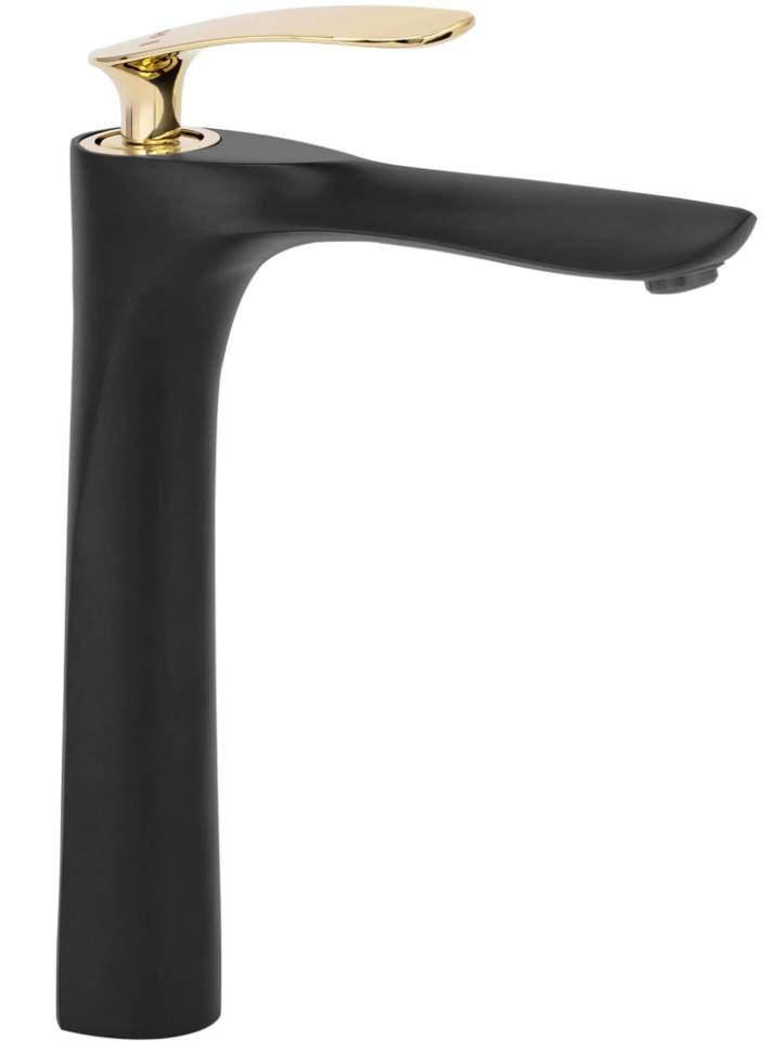 Смеситель для раковины Rea ORBIT BLACK GOLD Черный/Золотой (117392)