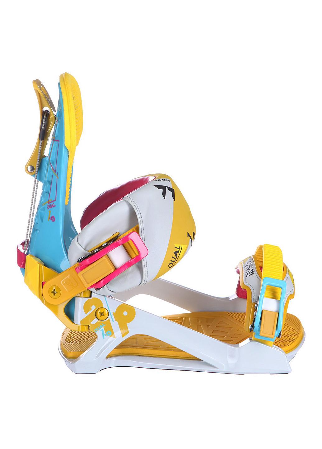 Кріплення для сноуборду APO Dual 1.0 S Acid Chunk Yellow/Pink Blue (APO-ACD1.0) - фото 3