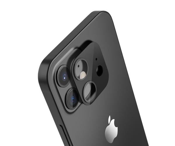 Захисне скло Hoco A18 3D Metal Frame на задню камеру для Apple iPhone 12 Mini Black