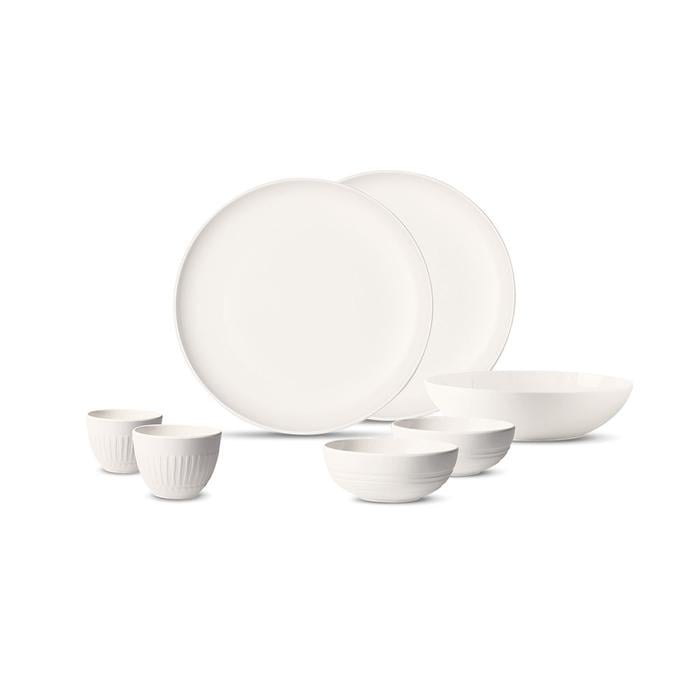 Набор тарелок Villeroy & Boch Its my match 7 пр. Белый Набор тарелок Villeroy & Boch Its my match 7 пр. Белый