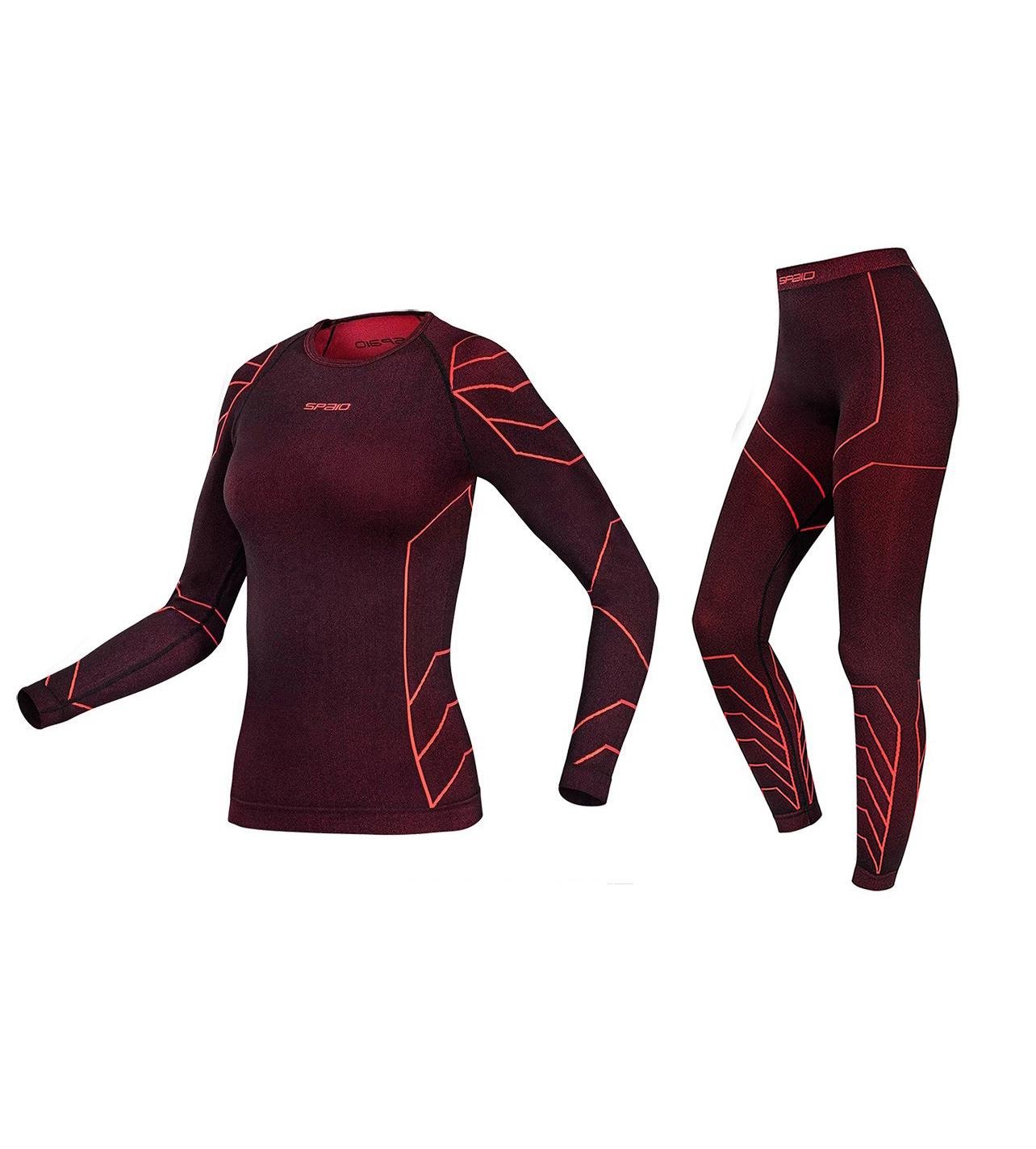 Комплект термобелья женский Spaio Rapid Womens Set L Red (SP-RPD2PN-BLR-L)