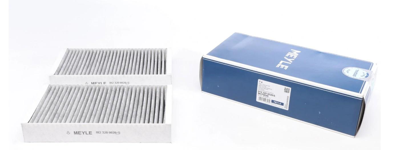 Фільтр салону Meyle для MB ML W164 3,0 05 - вугільний (012 320 0028/S)