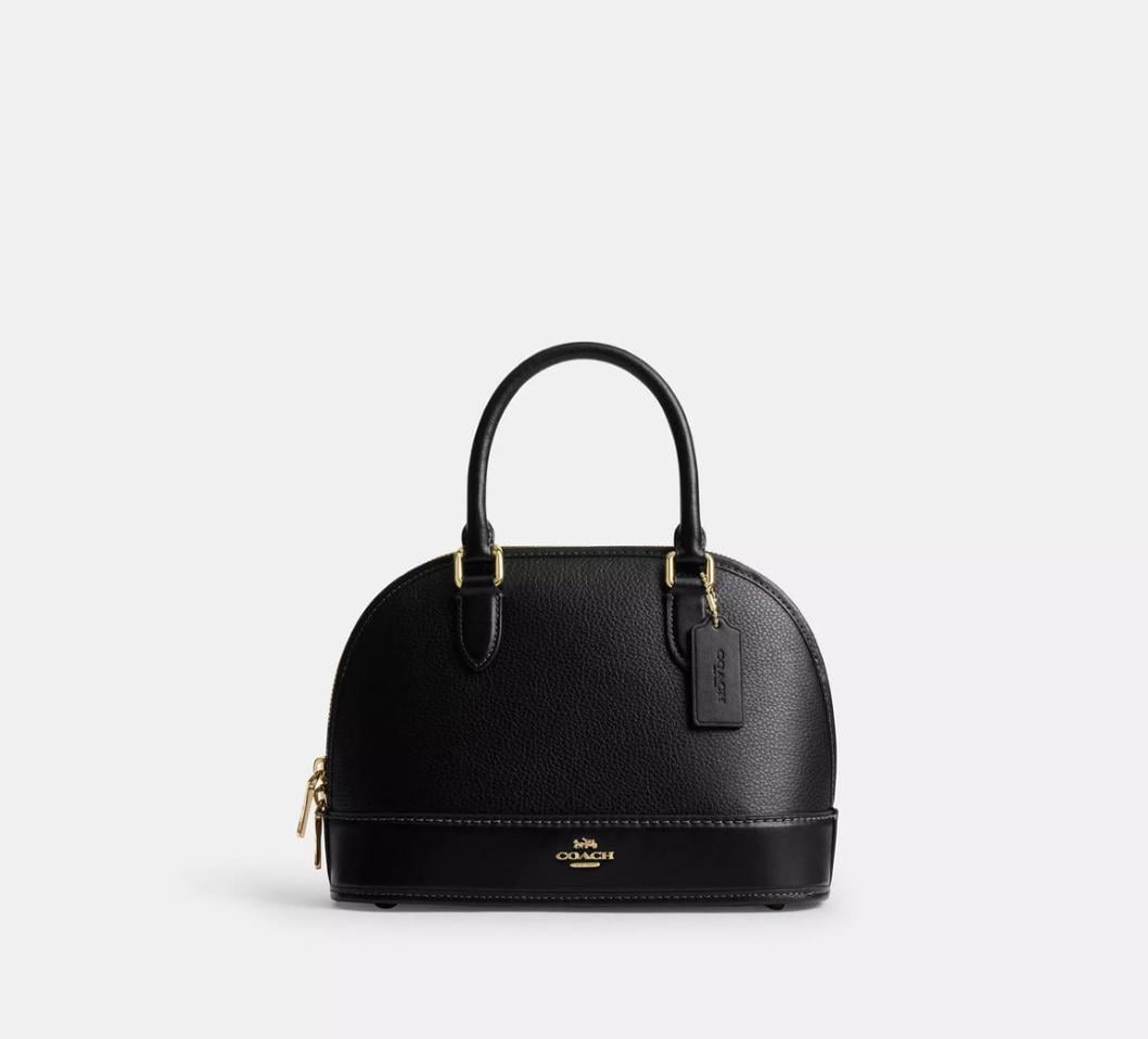 ᐉ Сумка женская Coach Sabrina Satchel Bag CAM56 Black (452331