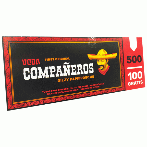 Гільзи для сигарет Companeros 84 мм/2500 шт (22029903)