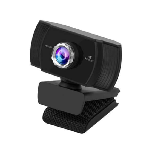 Вебкамера із мікрофоном Kisonli HD-723 720P 30fps пластиковий корпус BOX Black
