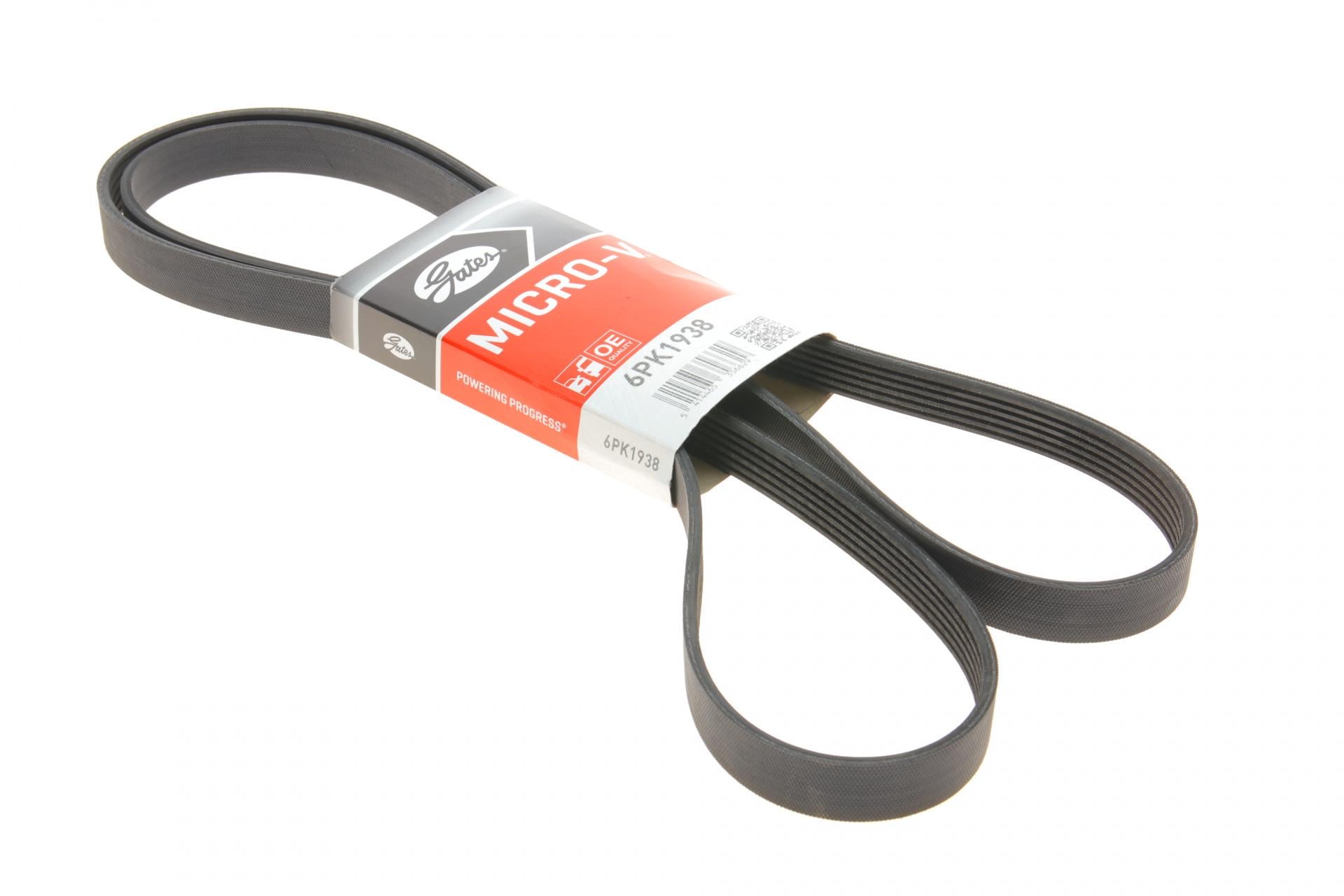 Ремень генератора GATES для Infiniti FX/M45/Lexus GS/Mitsubishi Outlander 1.8-4.5 93- (6PK1938)