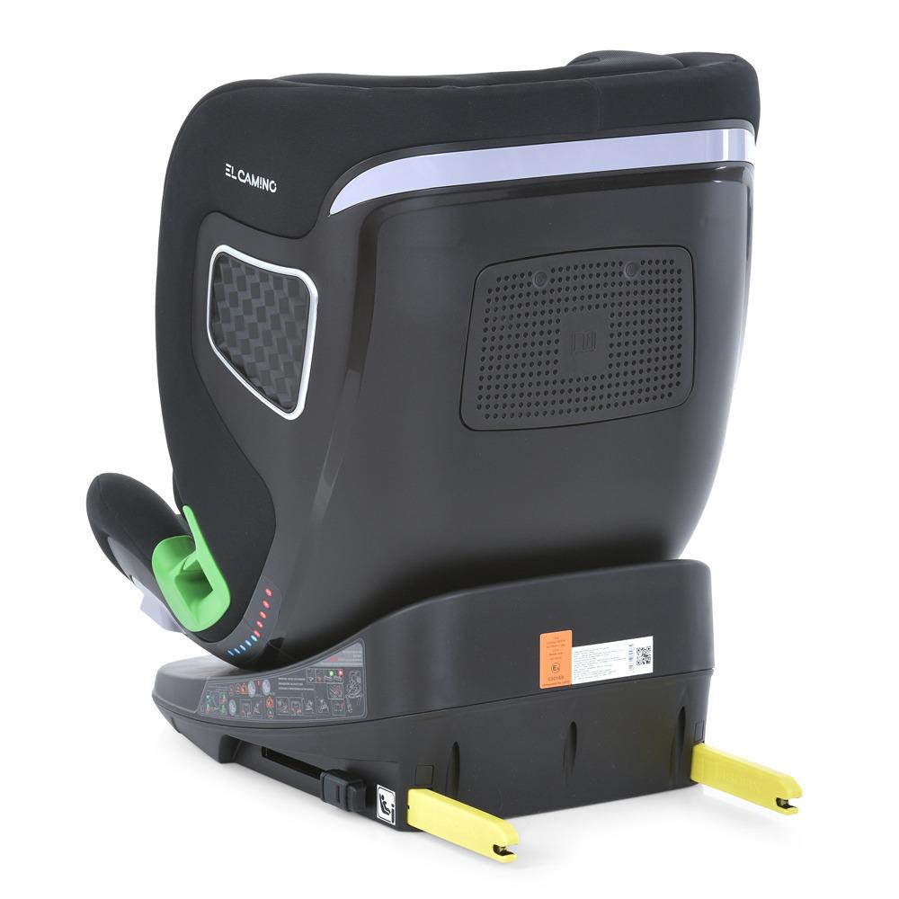 Автокресло детское El Camino Royal Black ME 1146 i-STAND i-SIZE R129 фаза 1,2 40-150 см опорная нога - фото 12 Автокресло детское El Camino Royal Black ME 1146 i-STAND i-SIZE R129 фаза 1,2 40-150 см опорная нога - фото 12