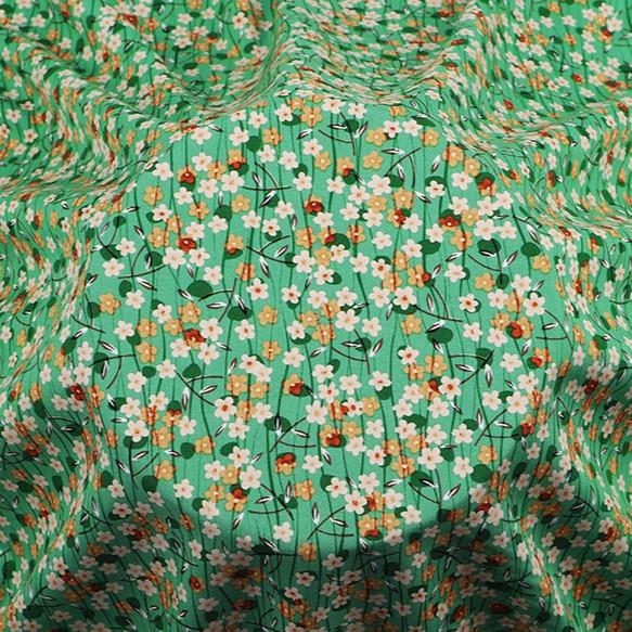 Тканина віскоза LuxFabric Flower meadow принтована 153 г/м² 1,45 м 1 м (ТП1431в80)