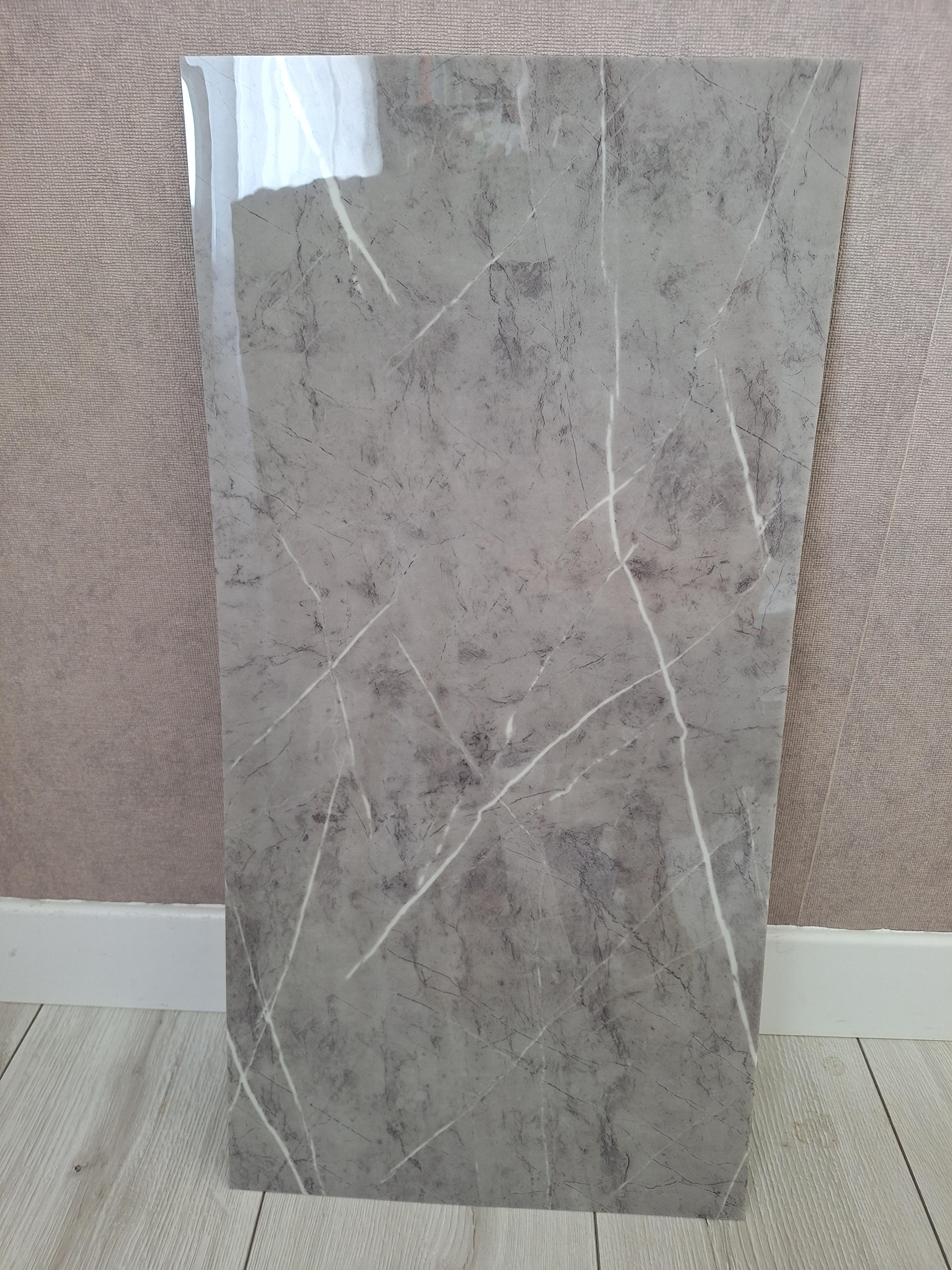 Плитка-самоклейка виниловая мрамор 600х300х2 мм глянцевый (F024)