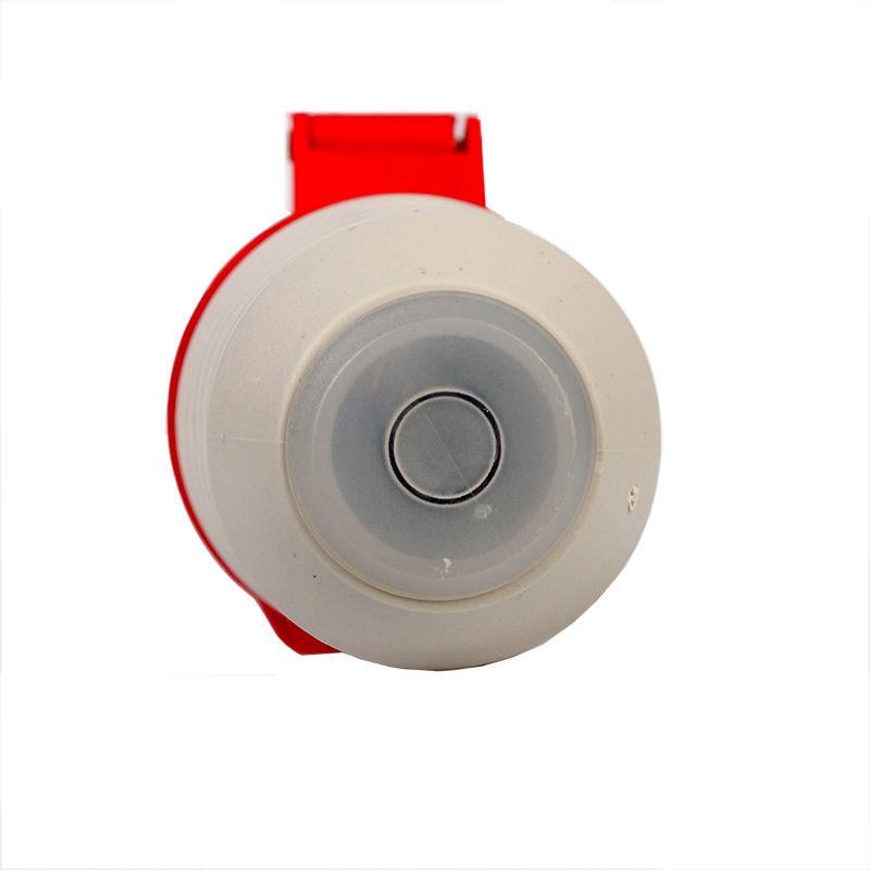 Силовий роз'єм штепсельний переносний 5x32 3P+PE+N 32 A 380-415 В IP44 (EH-PSM-532) - фото 2